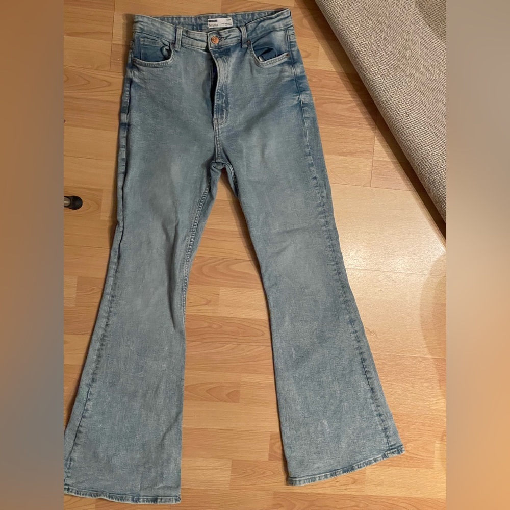 Bershka flared jeans
